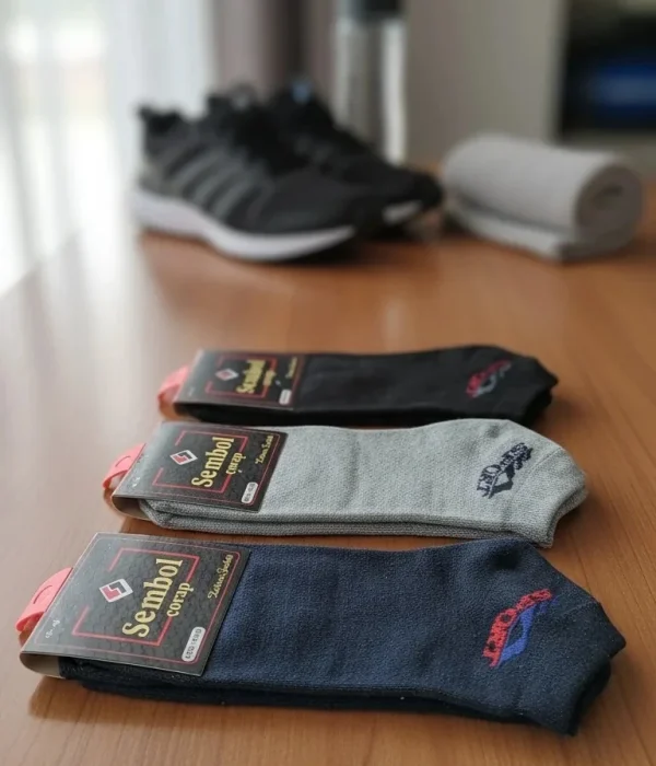 12 Çift Erkek Kışlık Bilek Boy Havlu Çorap