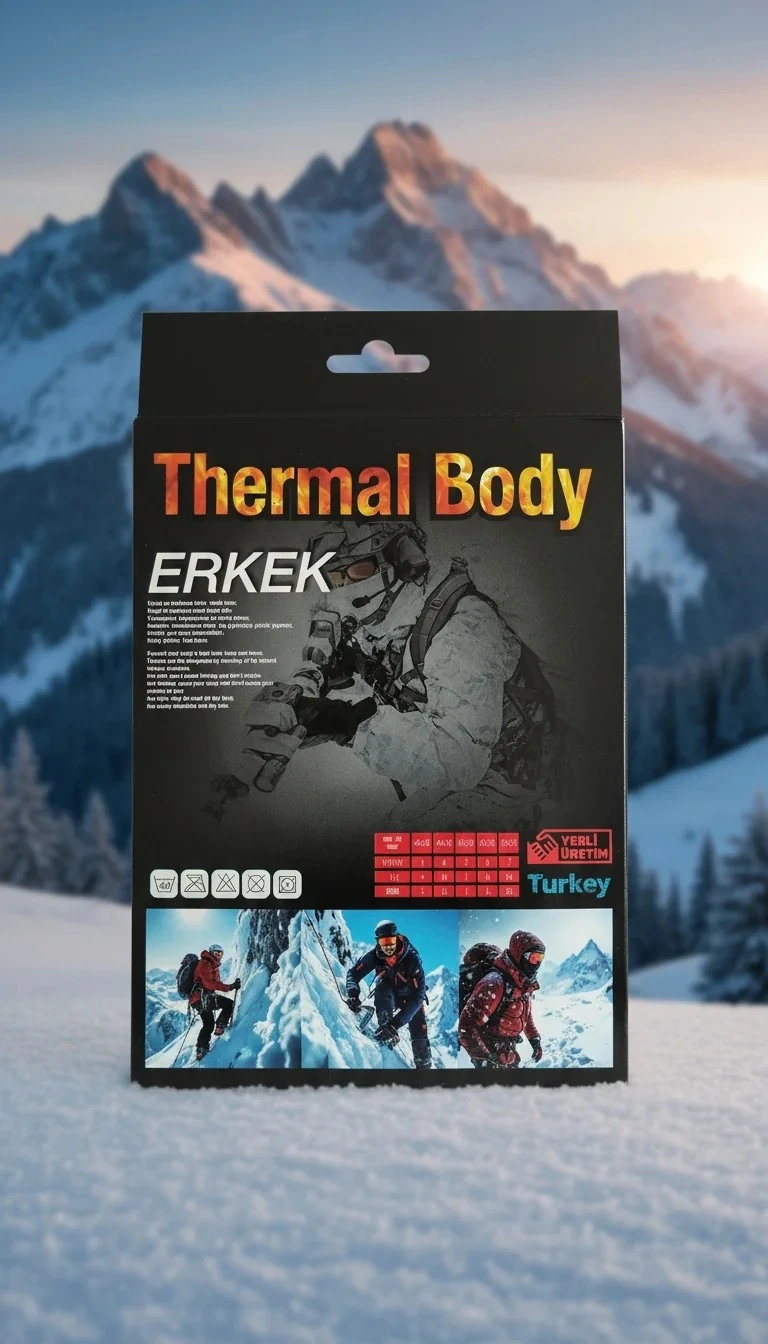 Siyah Erkek Termal Body Şardonlu — fotoğraf 4