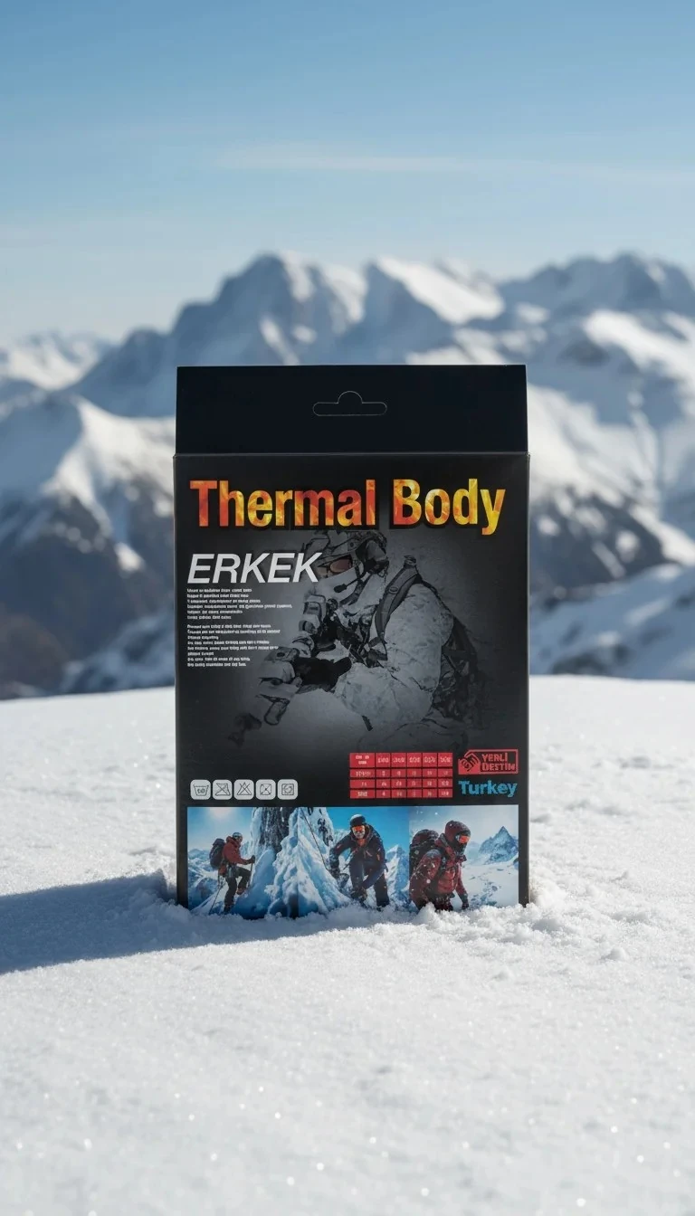 Siyah Erkek Termal Body Şardonlu — fotoğraf 7