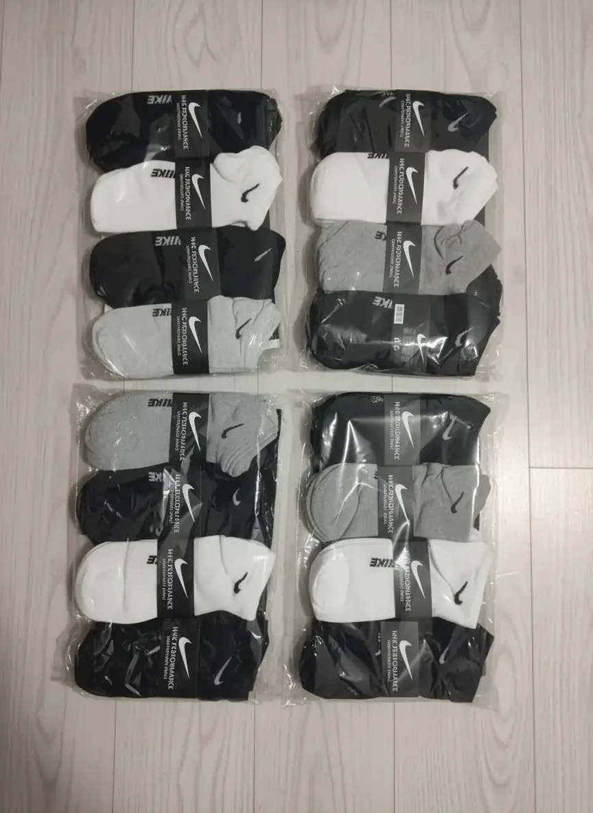 Unisex Karışık Ekonomik Marka Bilek Boy Çorap 12'li Paket 36-42 — fotoğraf 1