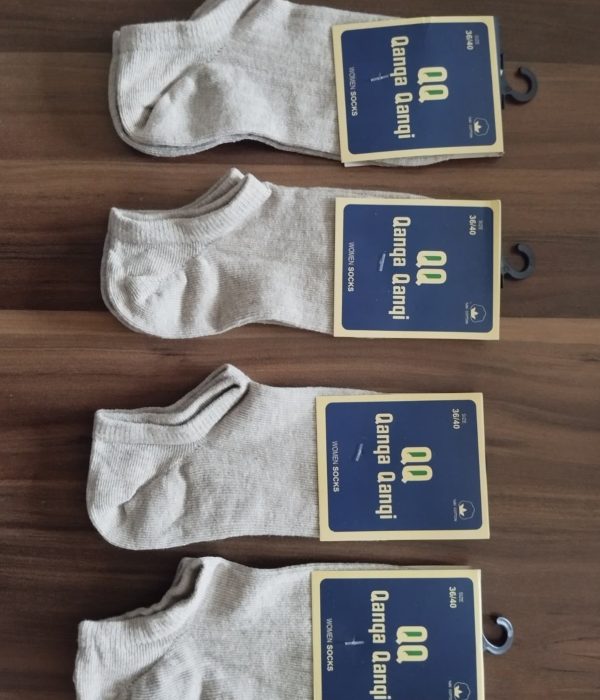 İhracat Bilek Boy Bayan Patik Çorap 12'li Paket 35-38